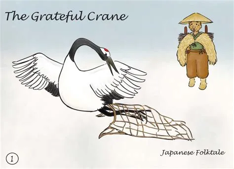  The Grateful Crane - Ein japanisches Märchen aus dem 5. Jahrhundert über Liebe, Loyalität und die Folgen von Gier!